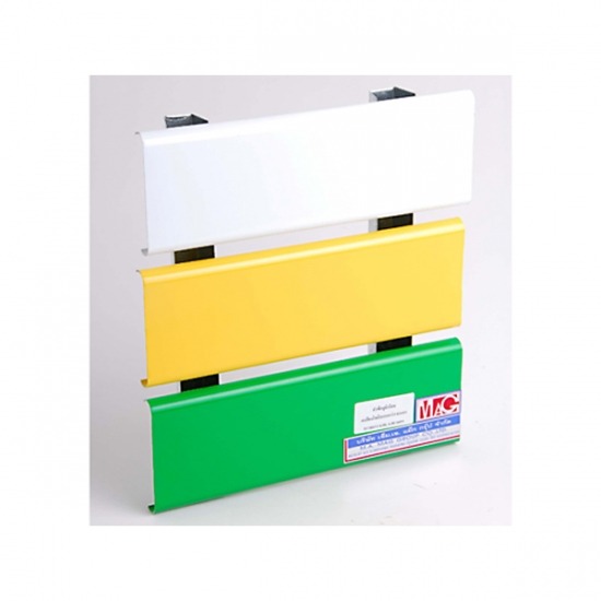 ป้ายแผงตัวซี อุปกรณ์งานป้ายโฆษณา วัสดุงานป้ายโฆษณา ป้ายแผงตัวซี ฉากสังกะสี ขาเกล็ดสังกะสี แผ่นอลูมิเนียมลูกฟูก 